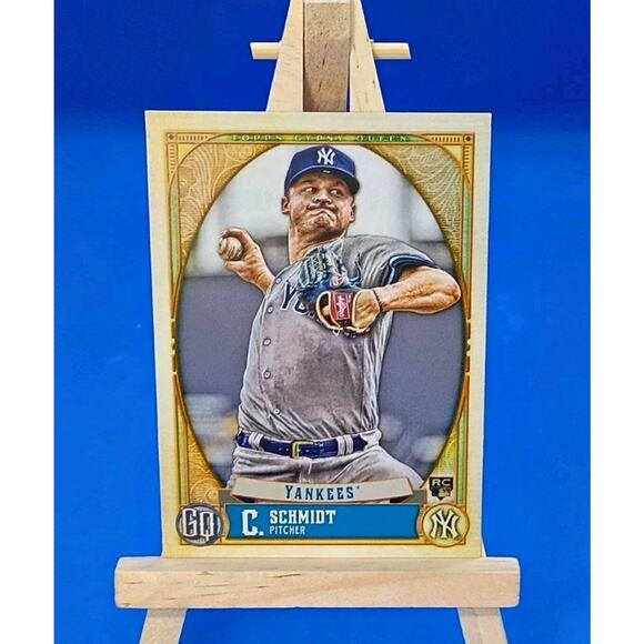 C. Schmidt Pitcher #195 Topps Gypsy Queen RC 2001 - Picture 2 of 5